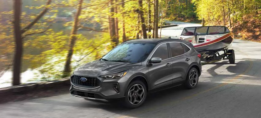 2026 Ford Escape shown in the Ford towing guide
