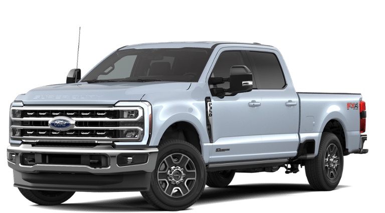 2026 Ford Super Duty F-350 SRW in Glacier Gray Metallic Tri-Coat