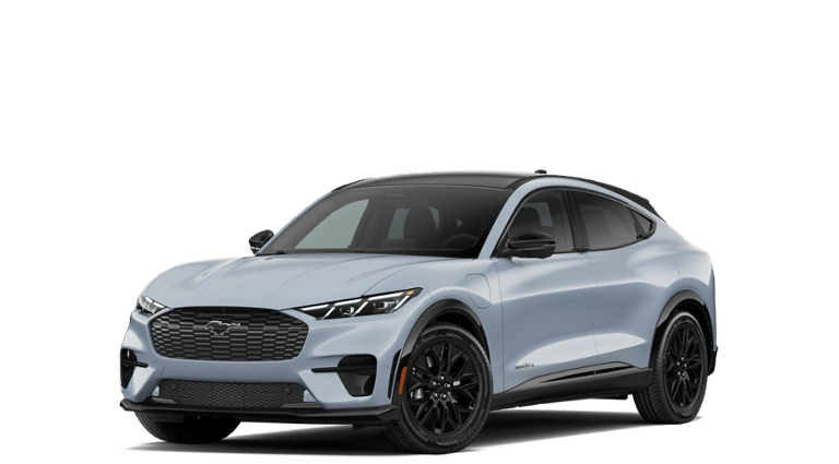 2026 Ford Mustang Mach-E in Glacier Gray Metallic Tricoat