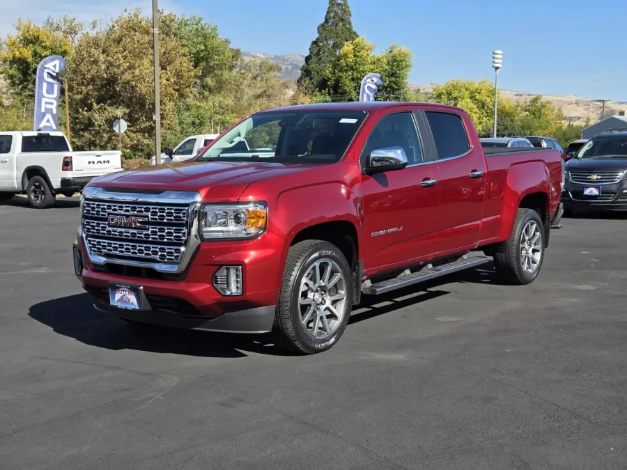 2021 GMC Canyon in Cayenne Red Tintcoat