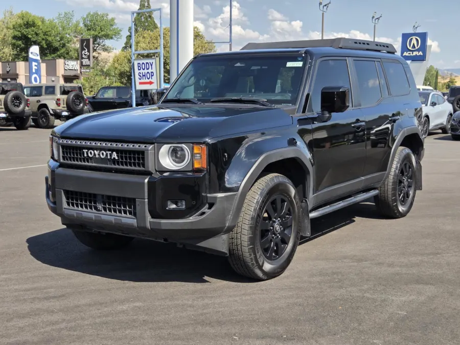 2024 Toyota Land Cruiser in Black