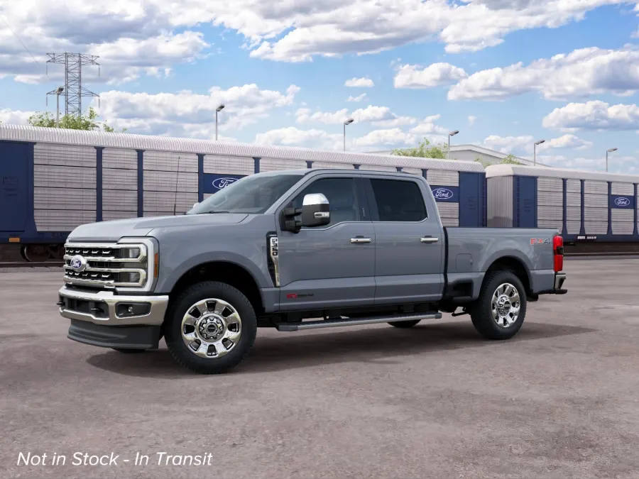2027 Ford Super Duty F-350 SRW in Glacier Gray Metallic Tri-Coat