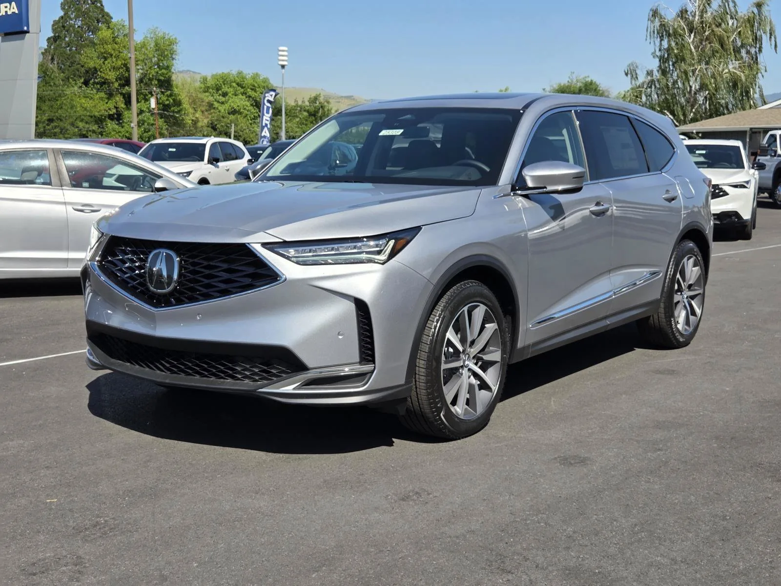 2026 Acura MDX w/Technology Package AWD in Solar Silver Metallic