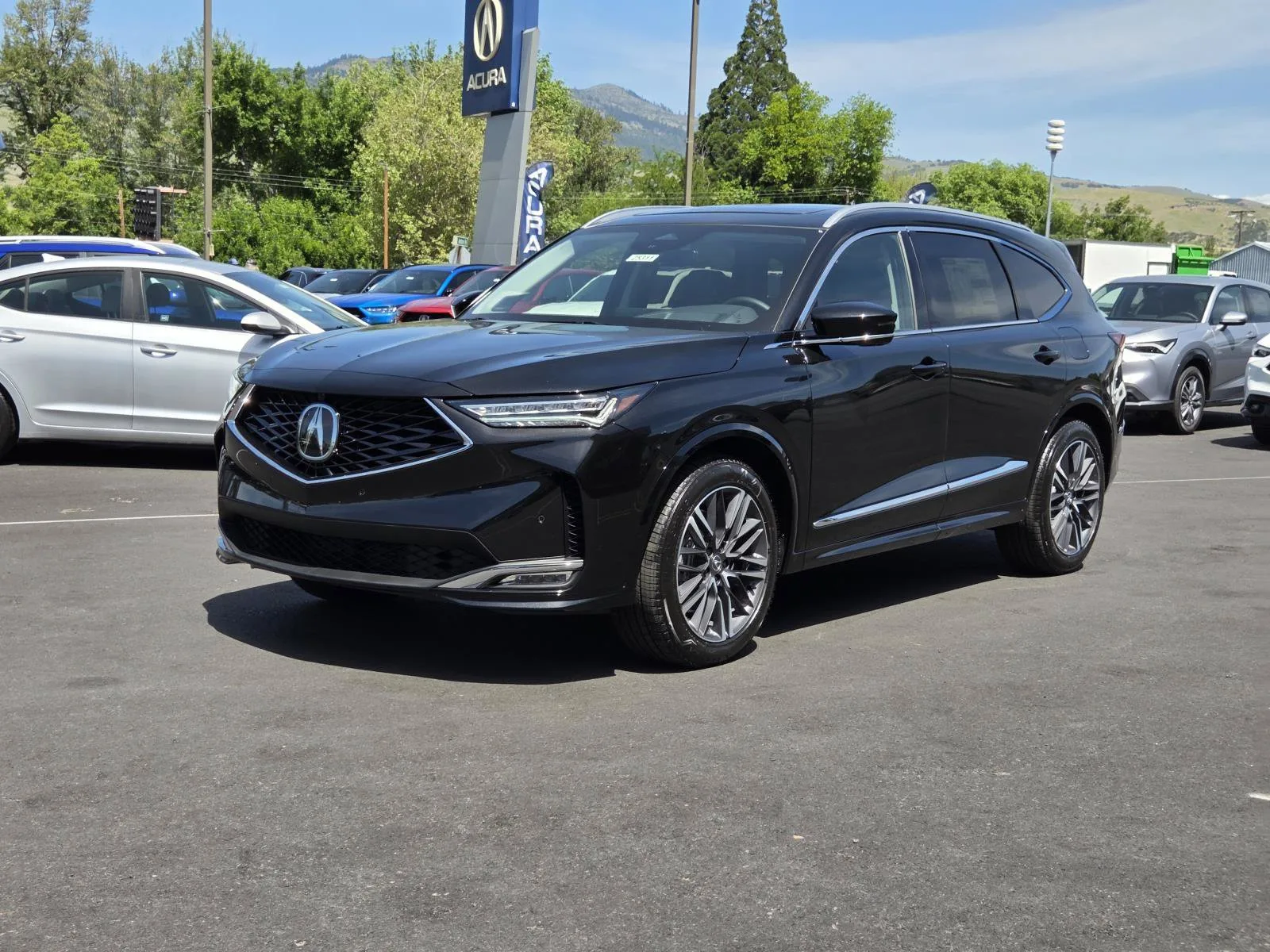 2026 Acura MDX w/Advance Package AWD in Majestic Black Pearl
