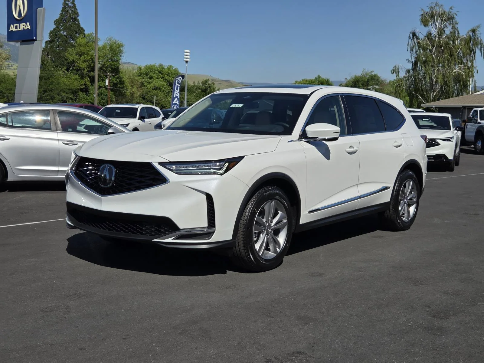 2026 Acura MDX AWD in Platinum White Pearl