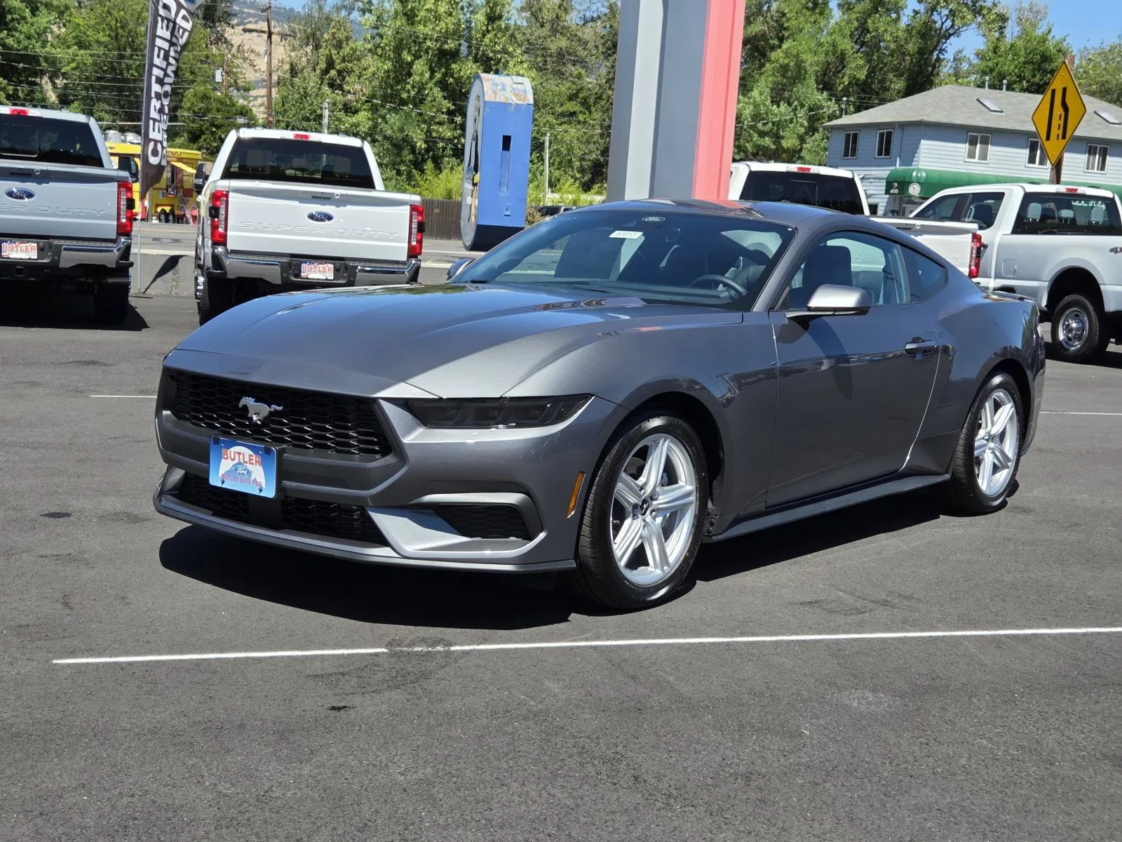 2026 Ford Mustang EcoBoost Premium in Carbonized Gray Metallic