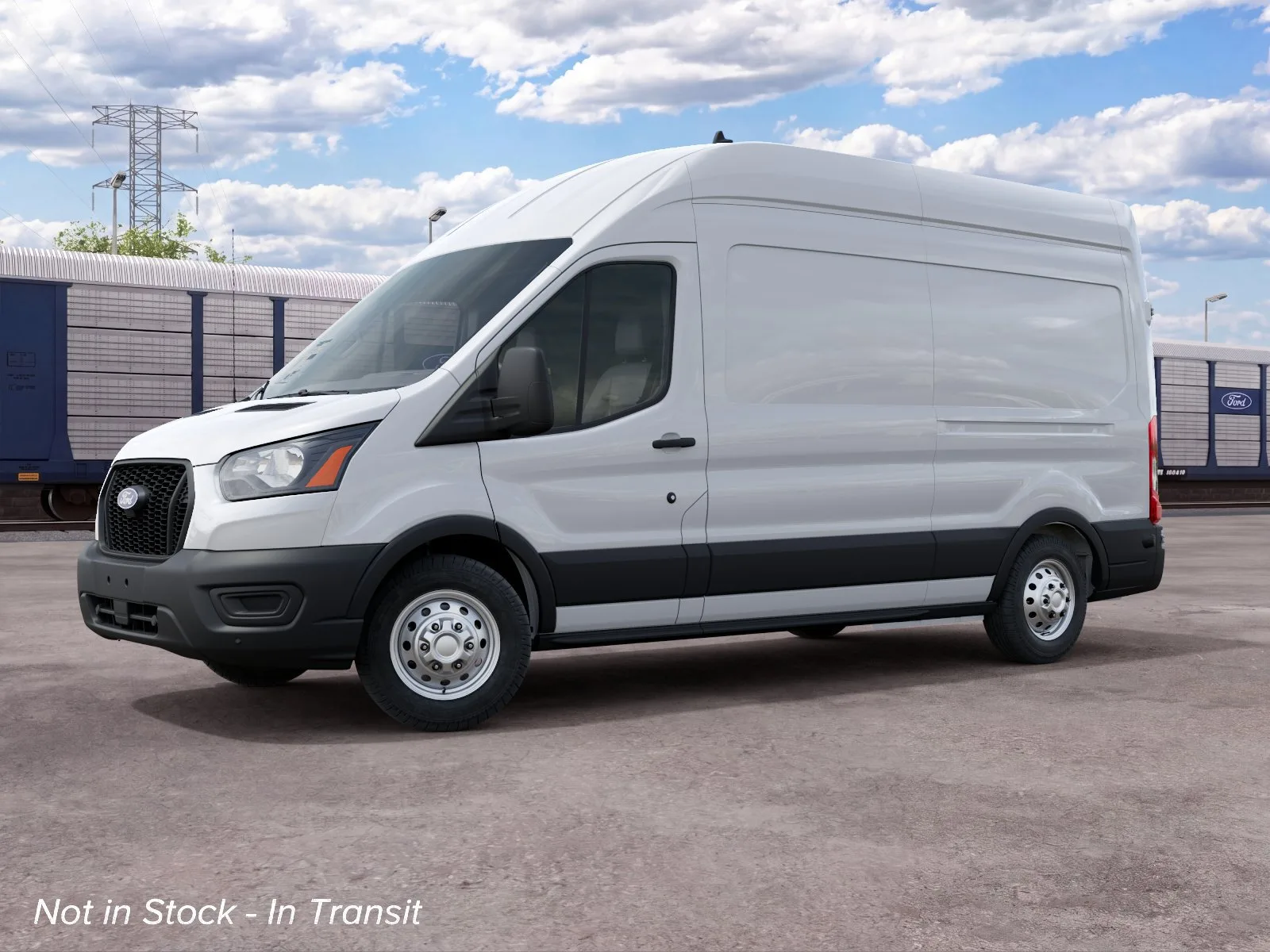 2027 Ford Transit Cargo Van in Oxford White