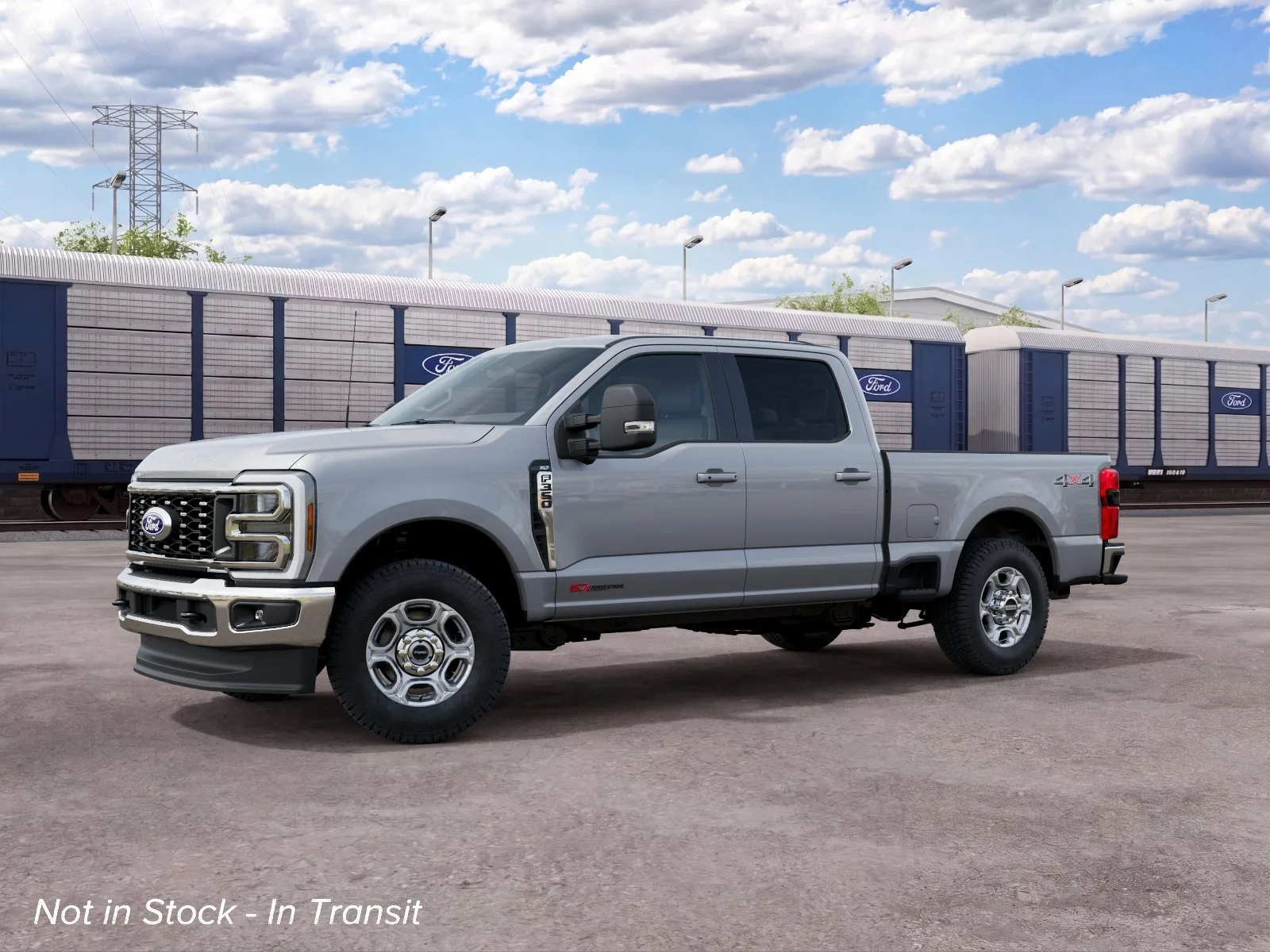 2027 Ford Super Duty F-350 SRW XLT in Iconic Silver Metallic
