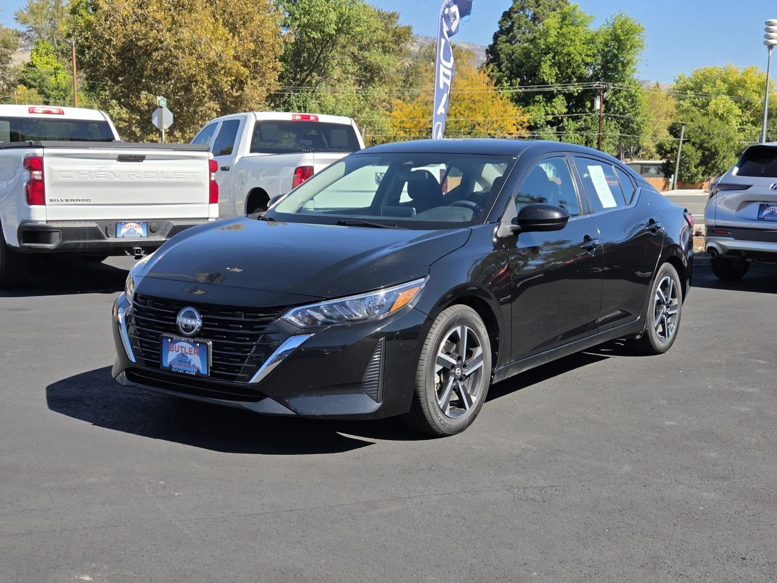 2024 Nissan Sentra SV in Super Black