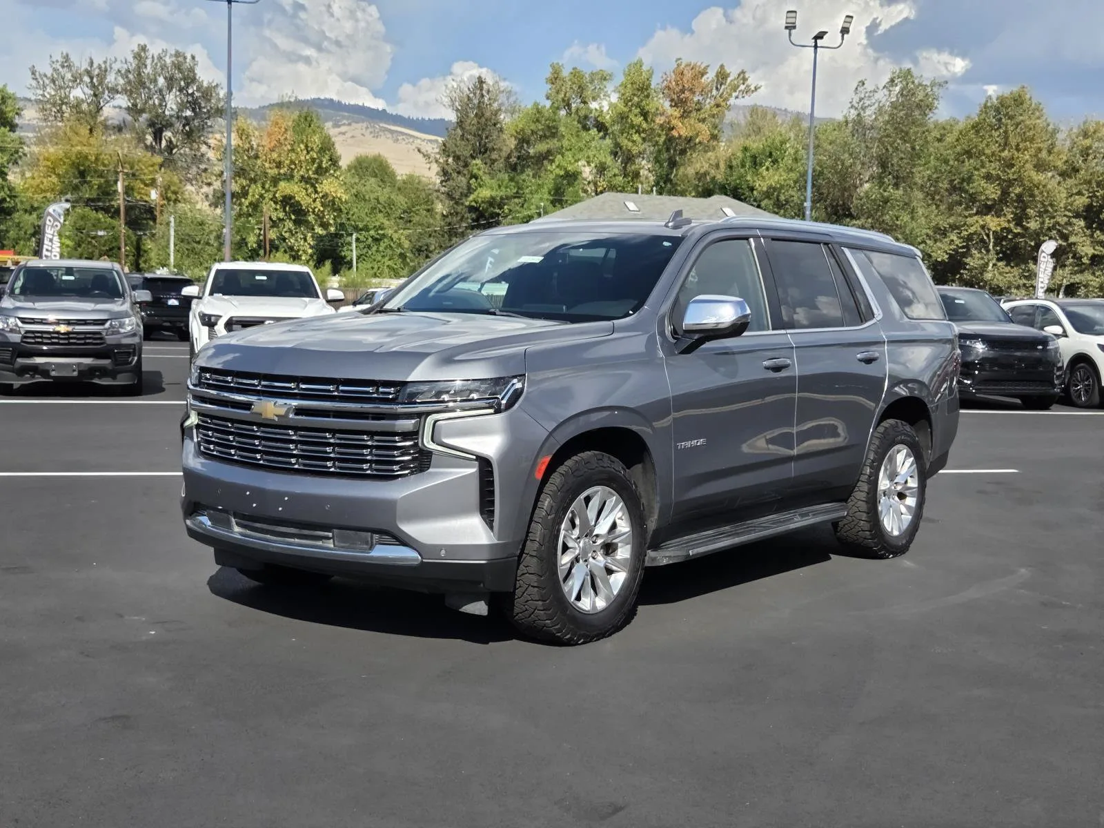 2022 Chevrolet Tahoe Premier in Satin Steel Metallic