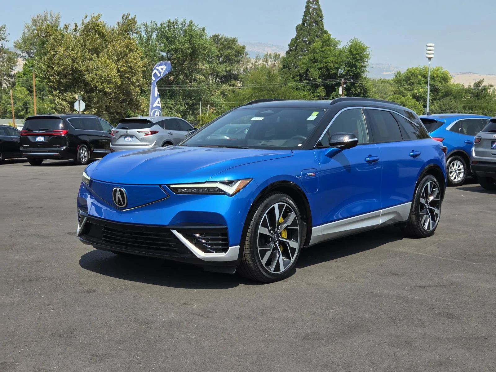 2024 Acura ZDX Type S in Double Apex Blue Pearl